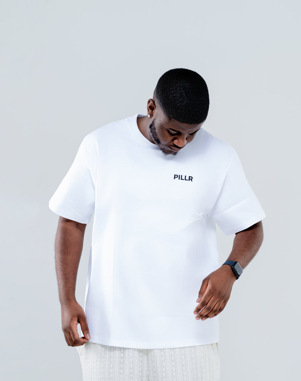 PILLR Essential Tee - White