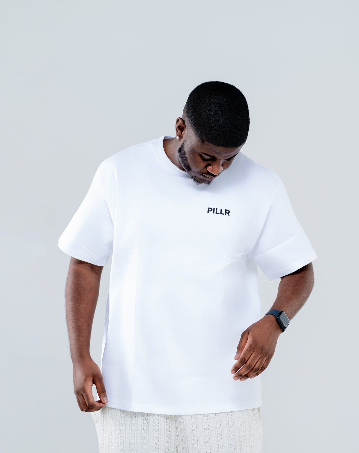 PILLR Essential Tee - White