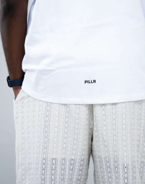 PILLR Essential Tee - White