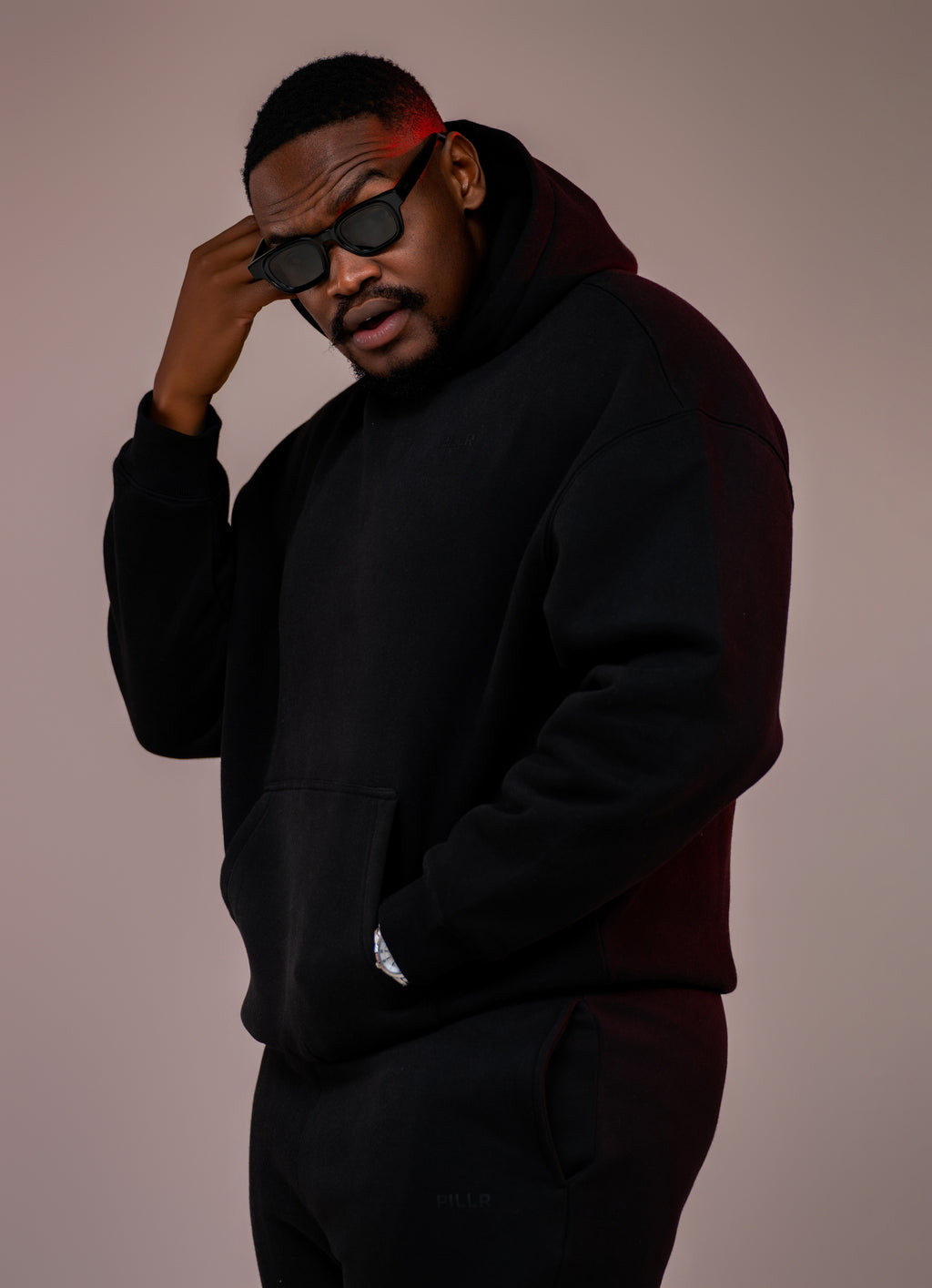 Black Heavyweight Tracksuit