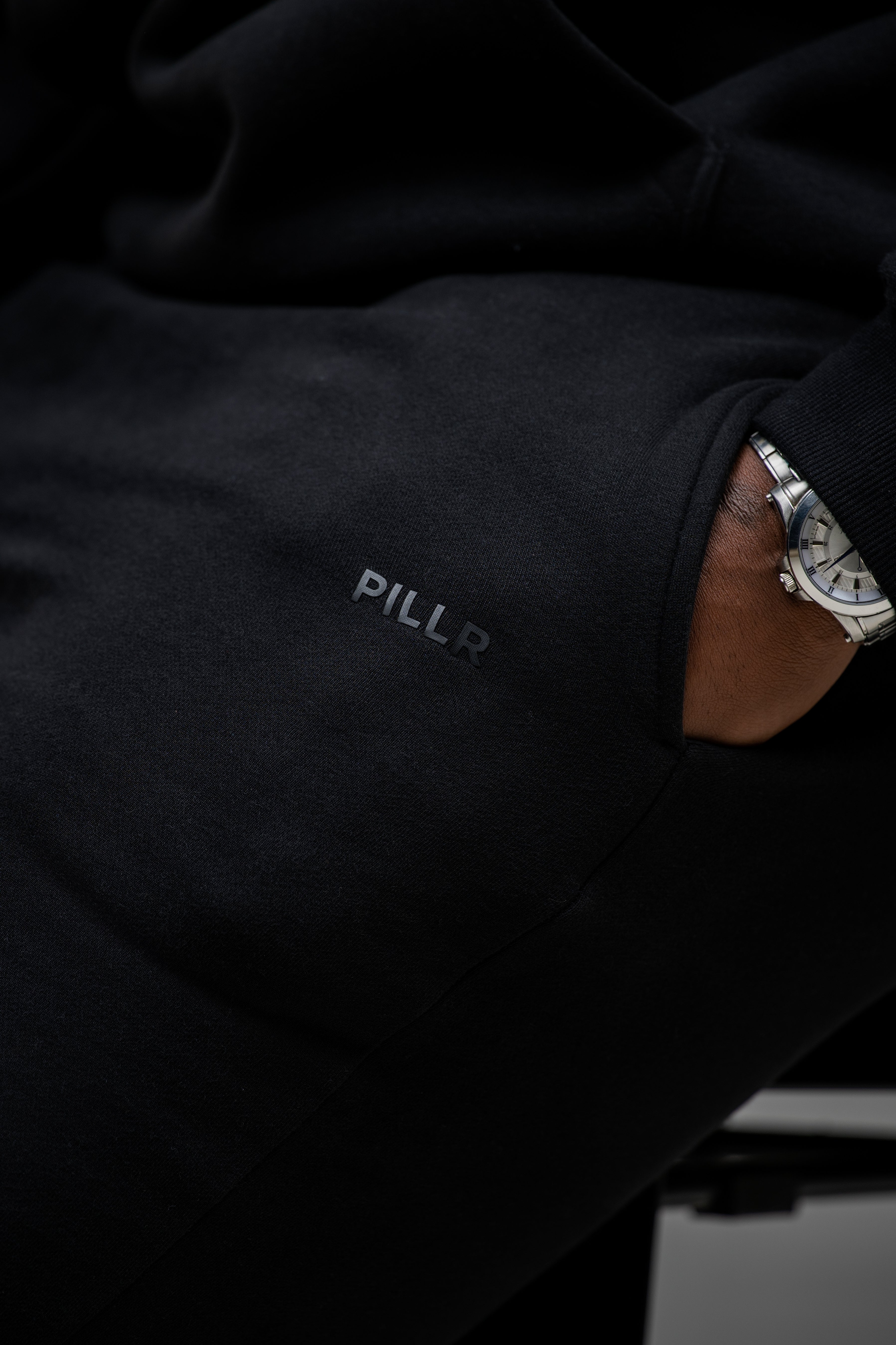 Black Heavyweight Tracksuit
