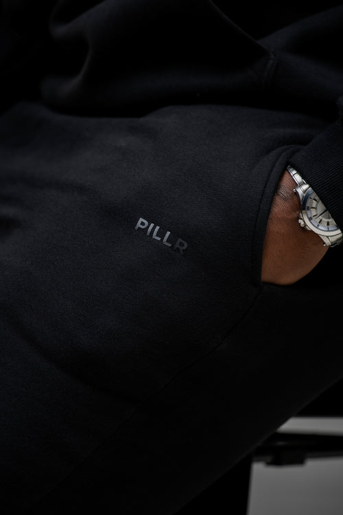 Black Heavyweight Tracksuit