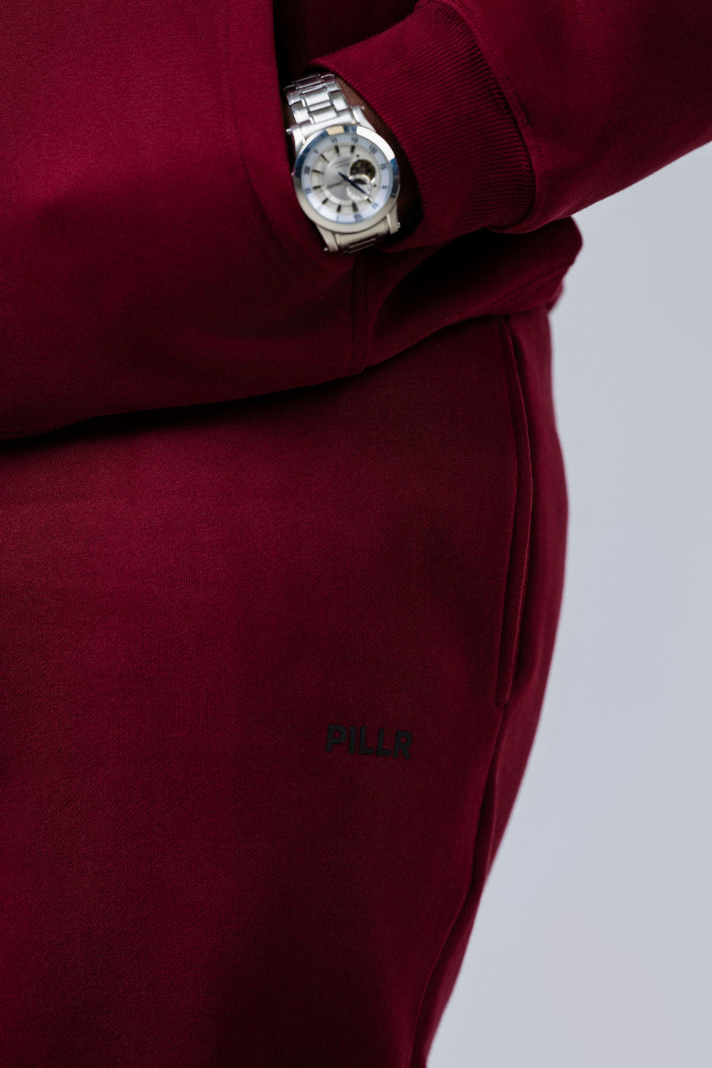 PILLR Tracksuit - Burgundy
