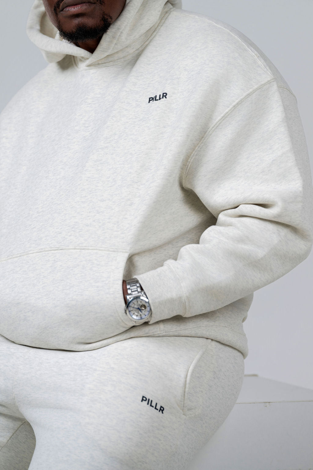 PILLR Tracksuit - Oat Grey