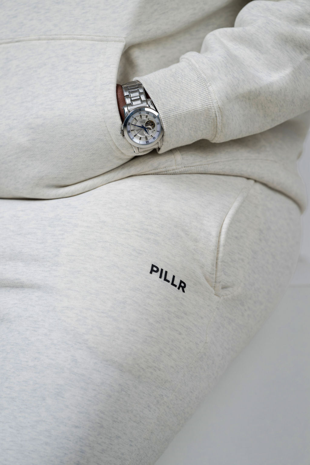 PILLR Tracksuit - Oat Grey