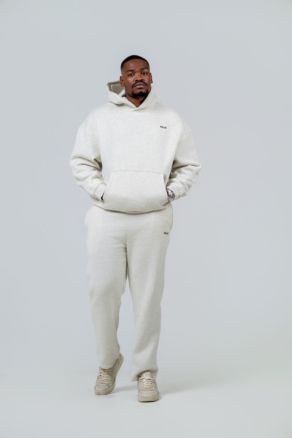 PILLR Tracksuit - Oat Grey