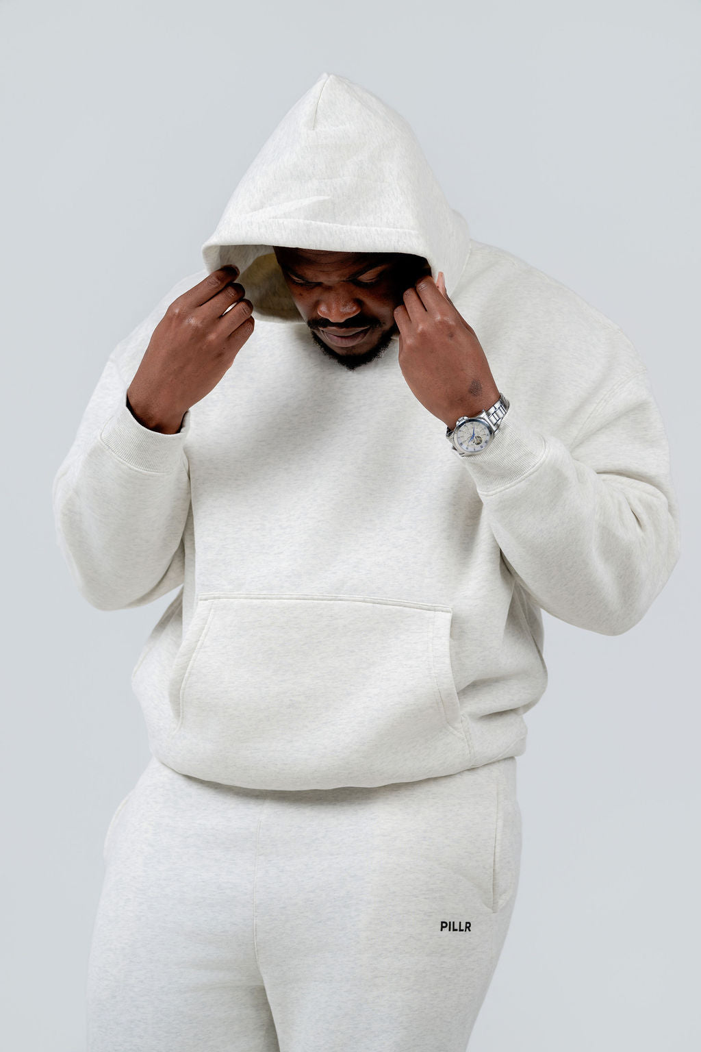 PILLR Tracksuit - Oat Grey